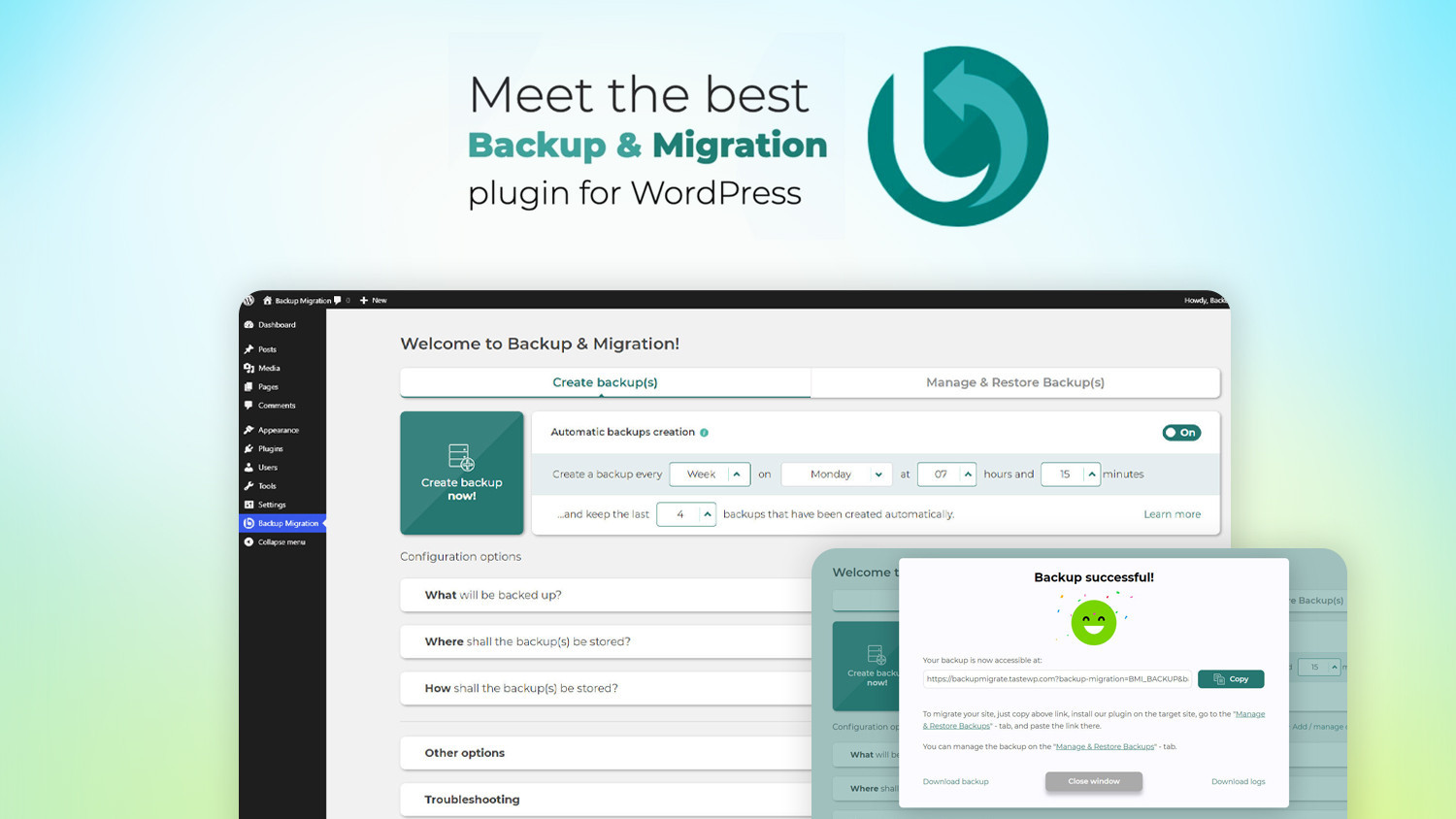 WordPress Backup & Migration: Seamless Website Protection and Transfer